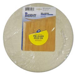 Band-It .030 in. X 3/4 in. W X 250 ft. L White Melamine Veneer Edging