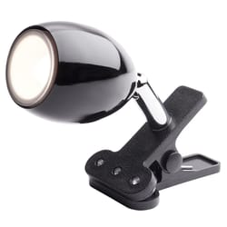 Newhouse Lighting Joe 4 in. Black Mini Clip-On Lamp