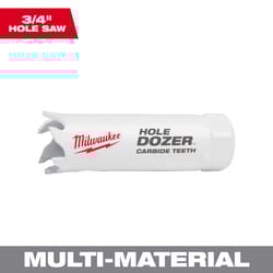 Milwaukee Hole Dozer 3/4 in. Carbide Tipped 1.97 in. L Hole Saw