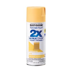 Rust-Oleum Painter's Touch 2X Ultra Cover Satin Summer Squash Paint+Primer Spray Paint 12 oz