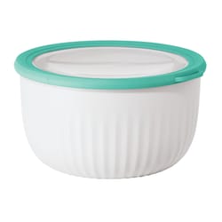 OGGI 4 qt White Food Storage Container 1 pk