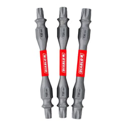 Diablo Square 2-1/2 in. L Double-Ended Screwdriver Bit Set Black Oxide 3 pc