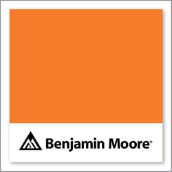 Benjamin Moore Orange Burst 2015-20
