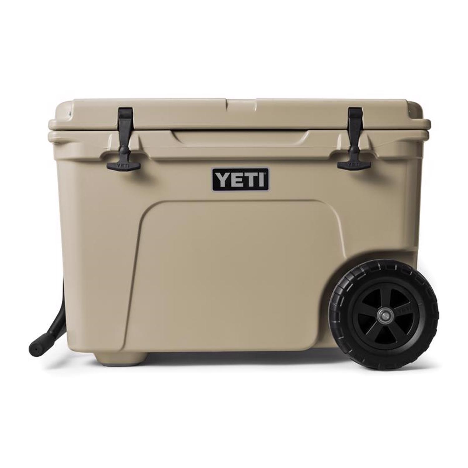 バニラビーンズ様 YETI Tundra 50QT イエティ タンドラ 50 YETI Tundra Haul Desert Tan 50 qt Roller Cooler Mfr