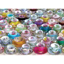 Eurographics Tea Set Collection Jigsaw Puzzles Multicolored 1000 pc