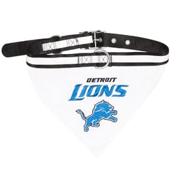 Pets First Team Colors Detroit Lions Dog Bandana Large