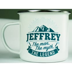 Top Guy Jeffery 14 oz Multicolored Steel Enamel Coated Mug 1 pk