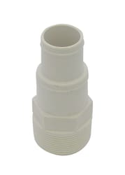 JED Pool Tools Threaded Hose Adapter 1-1/4 in. H X 1-1/4 in. W