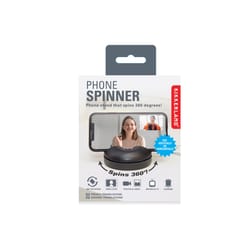 Kikkerland Black Spinner Phone Stand For All Mobile Devices