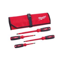 Milwaukee Milwaukee Insulated Insulated Screwdriver Set 4 pc