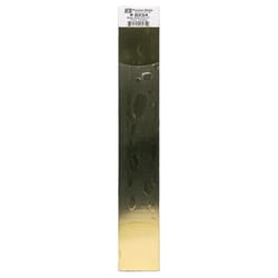 K&S 0.016 in. X 2 in. W X 12 in. L Brass Metal Strip K&S 0.016 in. X 2 in. W X 12 in. L Brass Metal Strip