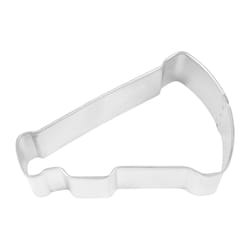 R&M International Corp 3 in. W X 4 in. L Megaphone Cookie Cutter Silver 1 pc