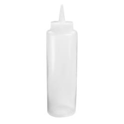 Fox Run Clear Plastic Squeeze Bottle 12 oz. 12 oz