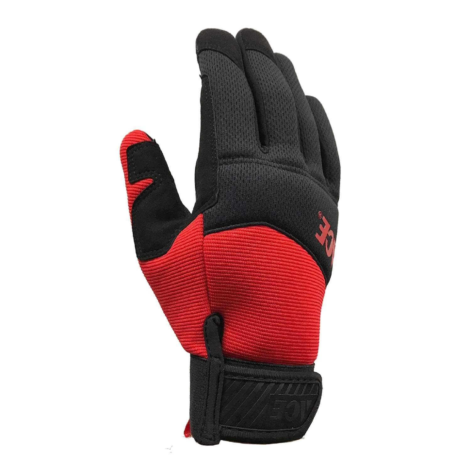 Ace XL I-Mesh General Purpose Black/Red Gloves - Ace Hardware