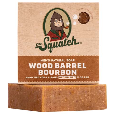 Dr. Squatch Wood Barrel Bourbon Scent Soap Bar 5 oz 1 pk - Ace Hardware