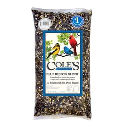 Cole's Blue Ribbon Blend Assorted Species Black Oil Sunflower Wild Bird Food 10 lb