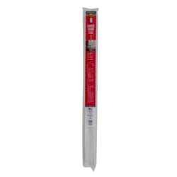 M-D BUILDING PRODUCTS White Vinyl Under Door Seal For Doors 36 in. L X 2 in.
