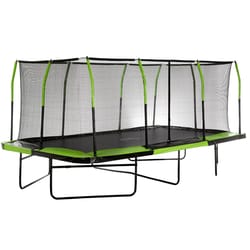 Upper Bounce Mega Trampoline Set Black/Green
