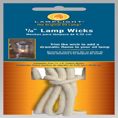 Lamplight Farms 1/8 In. x 8 In. Round Lamp Wick (5 Count) - Town Hardware &  General Store