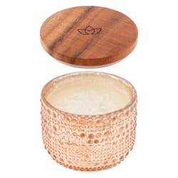 Karma Pink Apple Blossom Scent Hobnail Candle