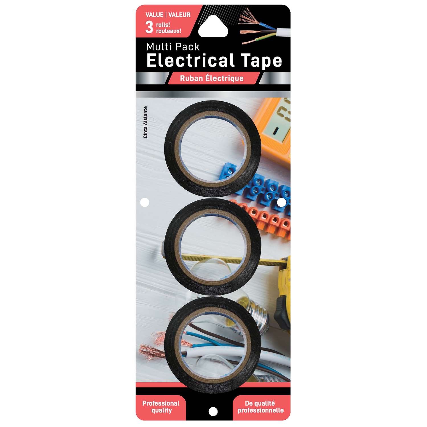 Jacent Black Rubber Electrical Tape Ace Hardware