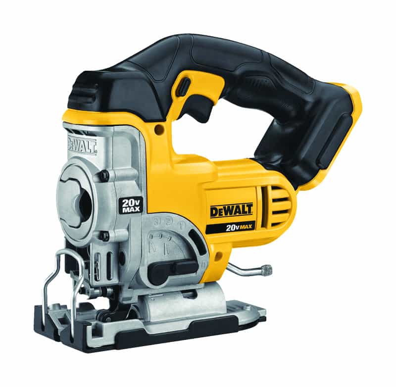 DeWalt Max 1 in. Cordless Keyless Orbital Jig Saw 20 volt 3000 spm
