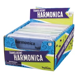 Toysmith Translucent Harmonica Assorted