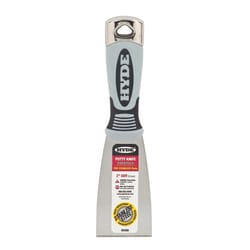 Hyde Pro 2 in. W X 7-3/4 in. L Stainless Steel Stiff Putty Knife