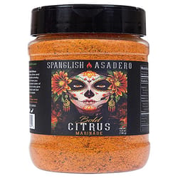 Spanglish Asadero Bold Citrus Blend Bar-B-Q Rub/Seasoning 4.8 oz