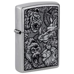 Zippo Silver Jungle Lighter 2 oz 1 pk