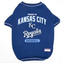 Pets First Team Colors Kansas City Royals Dog T-Shirt Extra Small