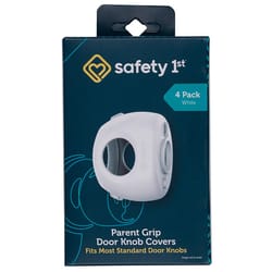 Safety 1st White Plastic Door Knob Covers 4 pk