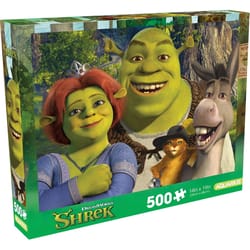 Aquarius Shrek Family Jigsaw Puzzle Multicolored 500 pc