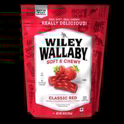 Wiley Wallaby Australian Style Gourmet Red Licorice 10 oz