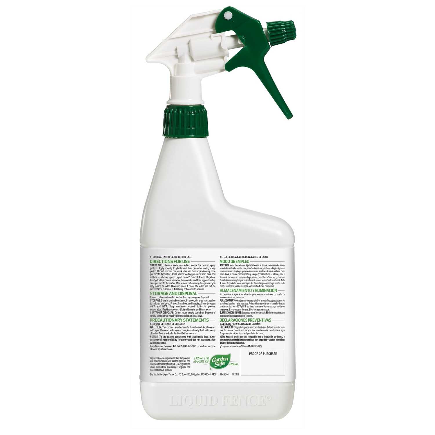 Liquid Fence Animal Repellent Spray For Deer and Rabbits 32 oz. - Ace ...