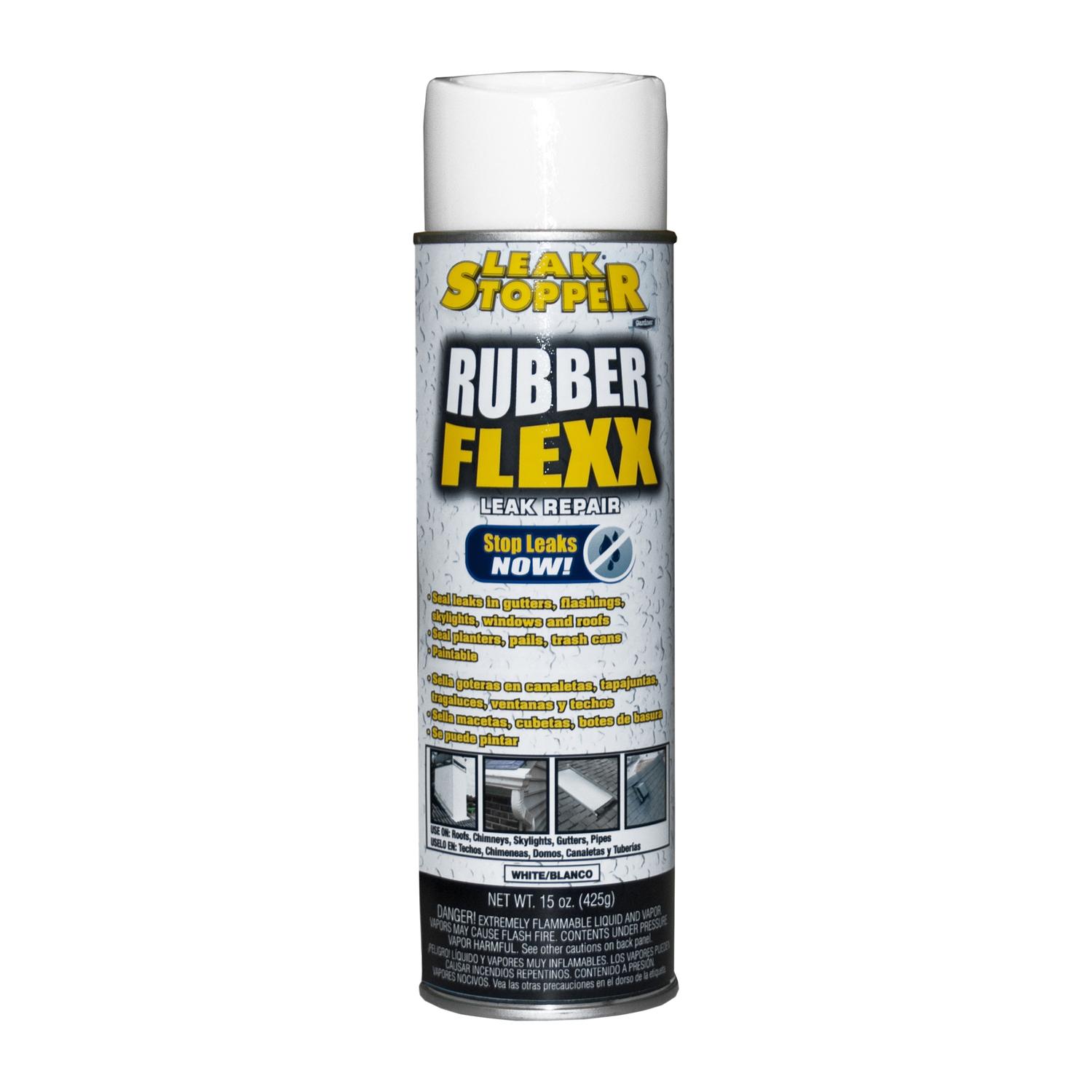 Leak Stopper Rubberized Roof Patch 1 Gallon | 100% Flexible Instant Sealant  for Built-Up Roofs, SBS Modified Roofs, Metal Roofs & Many Other Surfaces