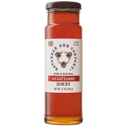 Savannah Bee Company Wildflower Honey 12 oz Jar