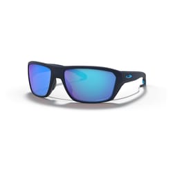 Oakley Spilt Shot Unisex Black Frame Blue Lens Sunglasses