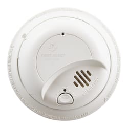 BRK Hard-Wired w/Battery Back-up Ionization Smoke/Fire Detector 1 pk