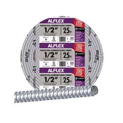Southwire 1/2 in. D X 25 ft. L Aluminium Flexible Electrical Conduit For FMC