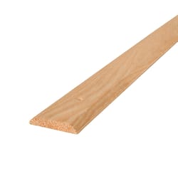 M-D BUILDING PRODUCTS 0.375 in. H X 2.5 in. W X 36 in. L Natural Hardwood Flat Top Threshold Oak