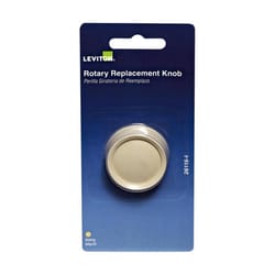 Leviton Trimatron Ivory Rotary Dimmer Knob 1 pk