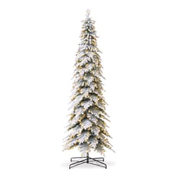 Glitzhome 11 ft. Pencil LED 700 ct Spruce Artificial Christmas Tree