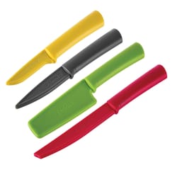 Progressive Prepworks Yellow, Gray, Green, Red Stainless Steel Utility Knives