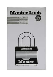 Master Lock 1-5/16 in. H X 1-5/8 in. W X 1-1/2 in. L Steel Double Locking Padlock
