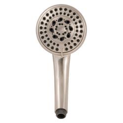 PlumbCraft Brushed Nickel 5 settings Handheld Showerhead 2 gpm