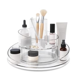 Umbra Cascada Acrylic Clear Plastic Bathroom Organizer