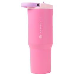 Hydrojug 32 oz Pink Sugar Sports Water Bottle w/Straw