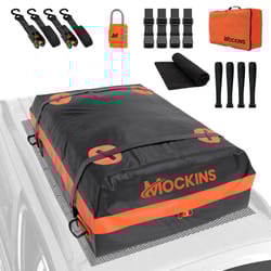 Mockins Orange 20 ft³ Rooftop Bag Cars/SUVs 1 pk