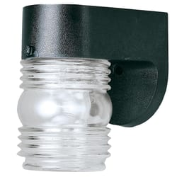 Westinghouse Gloss Black Switch Incandescent Jelly Jar Light